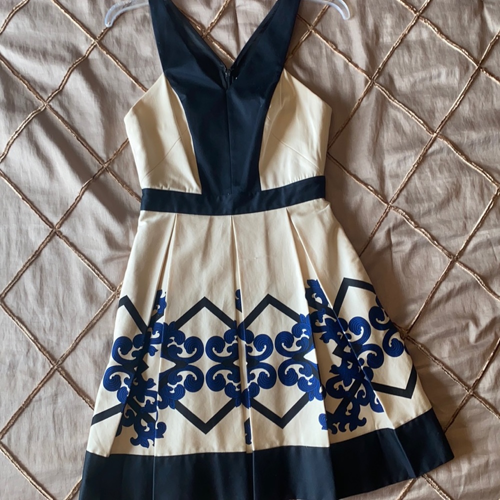 Robert Rodriguez baroque printed mini dress